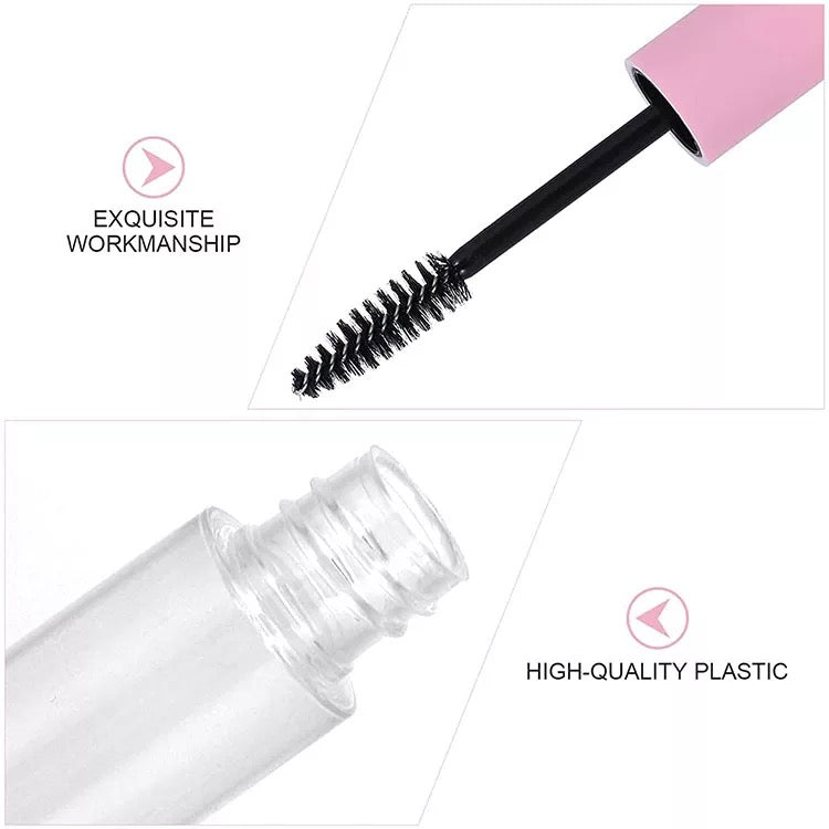 10ml Empty Clear Luxury Mascara Wand Tube with Brush